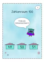 Vorschau - Spiele - Klettmappen Zahlennachbarn - Deckblatt