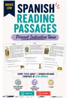 Vorschau - Arbeitsblätter - Acht kurze Lesetexte: países hispanoablantes del continente americano (A1) + Trivia - Deckblatt