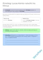 Vorschau - Unterrichtsreihen - Addition und Subtraktion negativer Zahlen | Komplettpaket Sek E - Seite 2