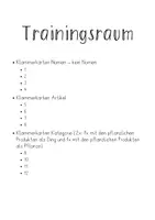 Vorschau - Stationenlernen - FRESCH Großschreibung Klammerkarten - Seite 1