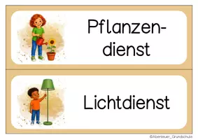 Vorschau - Bildkarten - Klassendienste - Seite 2