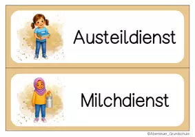 Vorschau - Bildkarten - Klassendienste - Seite 3