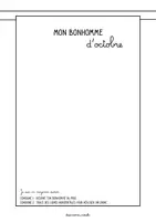 Aperçu - Feuilles d'exercices - Bonhomme du mois - Page 3