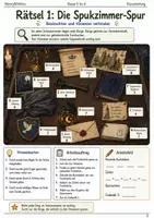 Vorschau - Spiele - Das Spukschloss im Ferienmodus Escape Room Klasse 5 bis 6 Schuljahresende - Seite 2