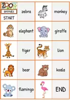 Vorschau - Arbeitsblätter - Materialpaket Englisch Tiere – Flashcards, Arbeitsblätter, Rätsel, Bingo & Brettspiele | Animals Vocabulary | Klasse 2–3 - Seite 2