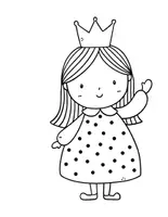 Vista previa - Manualidades / Dibujos para colorear - CUADERNO PARA COLOREAR PRINCESAS 3-8 AÑOS - página 2