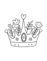 Vista previa - Manualidades / Dibujos para colorear - CUADERNO PARA COLOREAR PRINCESAS 3-8 AÑOS - página 3