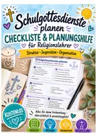 Vorschau - Anderer Materialtyp - Religion | Schulgottesdienste planen | Checkliste · Qualitätskompass · Reflexionshilfe | Schulpastoral | Organisation, Struktur & Inspiration für die Praxis - Deckblatt