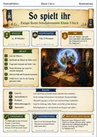 Vorschau - Spiele - Die Zeitreise zur Ritterburg Escape Room Klasse 5 bis 6 Schuljahresende - Seite 1