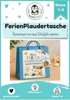 Vorschau - Unterrichtsreihen - FerienPlaudertasche – Materialpaket zum Schulstart nach den Sommerferien | Erzählen, Zuhören & Sprachförderung | Klasse 1–4 - Deckblatt