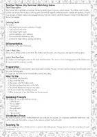 Vorschau - Spiele - Summer Matching Game – Sommer-Such-Merk-Spiel auf Englisch | Vokabeltraining zum Ausmalen - Seite 1