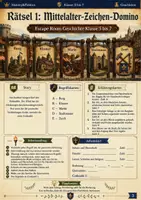 Vorschau - Spiele - Eine Reise ins Mittelalter Escape Room Geschichte Klasse 5 bis 7 letzte Schulwoche - Seite 2