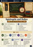 Vorschau - Spiele - Die gestoppte Schulferienuhr Escape Room Klasse 5 bis 7 letzte Schulwoche - Seite 1