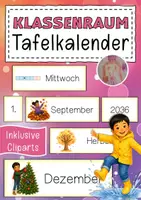 Vorschau - Bildkarten - Tafelkalender Dauerkalender - Deckblatt