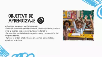 Vista previa - Hojas de trabajo - Aprendamos el orden del abecedario - página 1