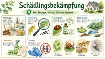 Vorschau - Arbeitsblätter - Arbeitsblätter zum Thema "Schädlingsbekämpfer" (Lückentext, Hörverstehen) + Lösung & MP3 + Infografik - Seite 3