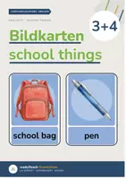 Vorschau - Poster - SCHOOL THINGS - Gesamtpaket - Klasse 3 und 4 (Bildkarten + Interactive) - Seite 3