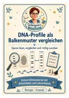 Vorschau - Arbeitsblätter - Wanyvos´s Lernspuren - DNA Balkenmuster vergleichen - Deckblatt