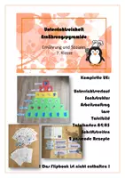 Vorschau - Unterrichtsreihen - Ernährungspyramide - Ernährung und Soziales 7. Klasse - Deckblatt