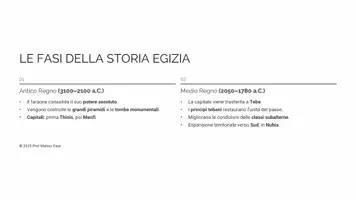 anteprima - Presentazioni / Lavagne - L' antico Egitto 2: fasi storiche e religione - Pagina 2