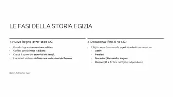 anteprima - Presentazioni / Lavagne - L' antico Egitto 2: fasi storiche e religione - Pagina 3