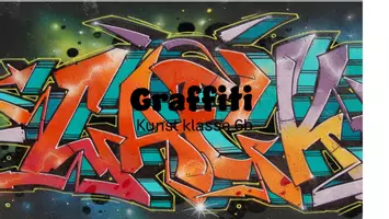 Vorschau - Präsentationen/Tafelbilder - Kunst Präsentation Graffiti - Deckblatt