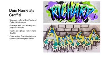 Vorschau - Präsentationen/Tafelbilder - Kunst Präsentation Graffiti - Seite 2