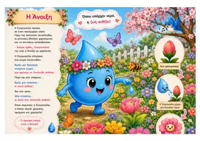 Προεπισκόπηση - Διαδραστικό υλικό - 💧 Η Σταγονούλα και οι 4 Εποχές | Εκπαιδευτικό Υλικό για το Νηπιαγωγείο - Σελίδα 3