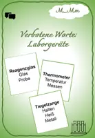 Vorschau - Spiele - Laborgeräte – Verbotene Wörter - Deckblatt