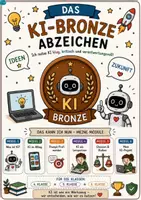 Vorschau - Unterrichtsreihen - Künstliche Intelligenz Bronzeabzeichen Jg. 4-6 - Deckblatt
