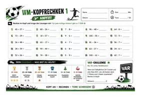 Vorschau - Arbeitsblätter - WM 2026 XXL-Paket – Deutsch, Mathematik, Englisch, Klassenzimmer, Quiz - Seite 3