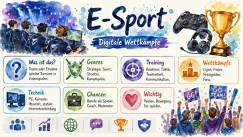 Vorschau - Arbeitsblätter - Arbeitsblätter mit Dialog zum Thema "E-Sport" + Infografik - Seite 2