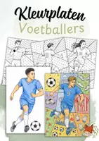 Voorbeeld - WK Voetbal 2026 Kleurplaten | Voetballers om in te Kleuren - Voorblad