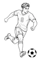 Voorbeeld - WK Voetbal 2026 Kleurplaten | Voetballers om in te Kleuren - Pagina 3