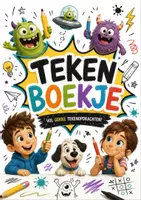 Voorbeeld - Tekenboekje; 40 creatieve opdrachten - Voorblad