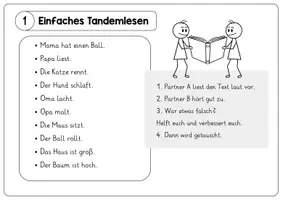 Vorschau - Arbeitsblätter - BISS Leseband Stationen und Lerntheke für Klasse 1&2 - sofort einsetzbar - Seite 3