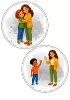 Vorschau - Bildkarten - Begrüßung Verabschiedung Bildkarten - Seite 2