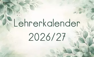 Vorschau - Lehrpläne/Lehrermaterial - Digitaler Lehrerkalender 26/27 - Deckblatt