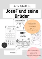 Vorschau - Stundenentwürfe - Josef und seine Brüder Klasse 2&3 Arbeitsheft Religion - Deckblatt
