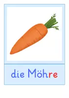 Vorschau - Bildkarten - Bildkarten: Gemüse (DaZ-Unterricht) - Seite 2