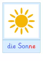 Vorschau - Bildkarten - Bildkarten: Wetter/Jahreszeiten (DaZ-Unterricht) - Seite 2