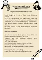 Vorschau - Arbeitsblätter - Materialpaket Escape Rooms zu Wortarten - Seite 3
