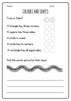 Vorschau - Arbeitsblätter - Colours and shapes - 6 worksheets für den Englischunterricht - Seite 3