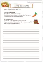 Vorschau - Arbeitsblätter - Materialpaket: Was wir wann ernten – Obst, Gemüse & Co | Jahreszeiten, Ernährung & Landwirtschaft (5 Materialien, Grundschule) - Seite 1