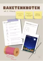 Vorschau - Arbeitsblätter - Raketenknoten: Plakate & Arbeitsblätter - Deckblatt