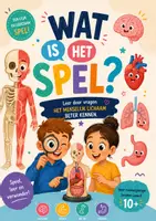 Voorbeeld - Kaartjes voor 'wie is het' spel. thema menselijk lichaam. - Voorblad
