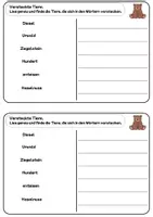 Vorschau - Arbeitsblätter - Konzentriertes Lesen - Leseheft - Seite 2