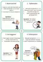Voorbeeld - Taakverdeling groepjes - Voorblad