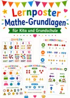 Vorschau - Poster - Lernposter „Mathe-Grundlagen“ – Spielerisch die Welt der Mathematik entdecken - Deckblatt