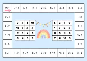 Vorschau - Spiele - Zahlenspiele bis 10 – spielerisch Zahlen festigen | 7 differenzierte Spielpläne - Seite 3